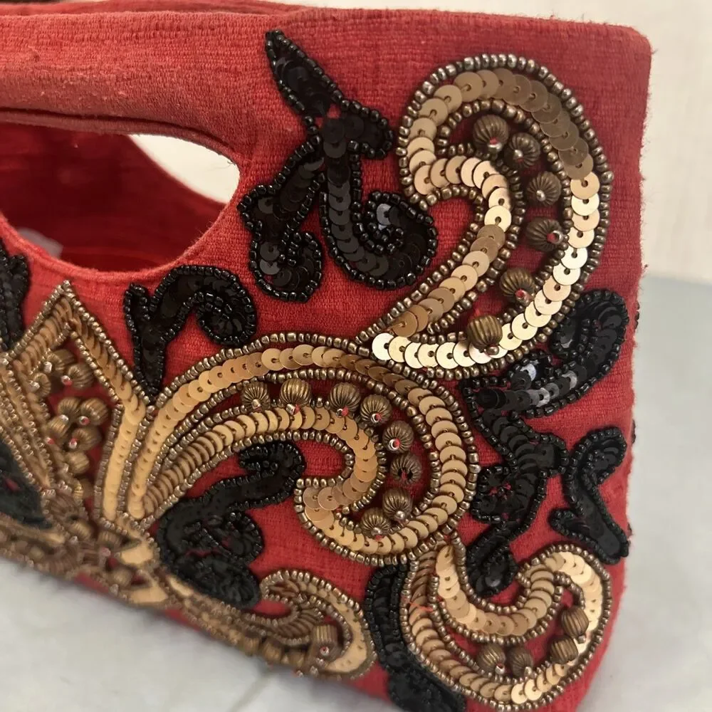 vintage Moyna beaded purse